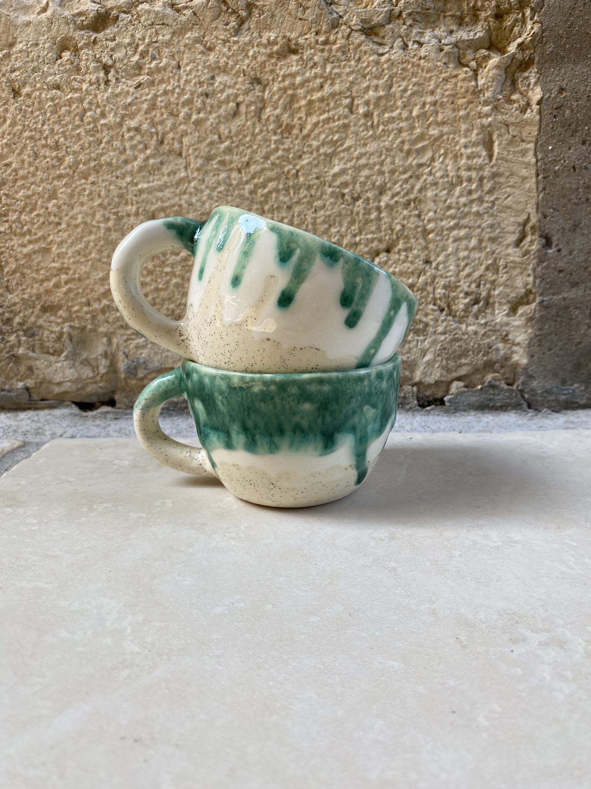 Lot de 2 tasses vertes – Image 4